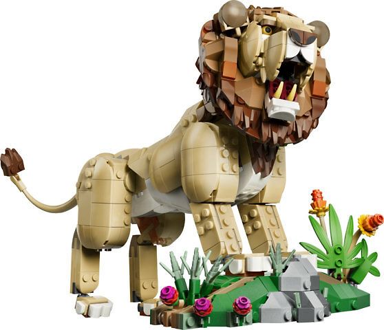 LEGO Creator 3in1 31386 Villieläimet: Majesteettinen leijona – kuva 3