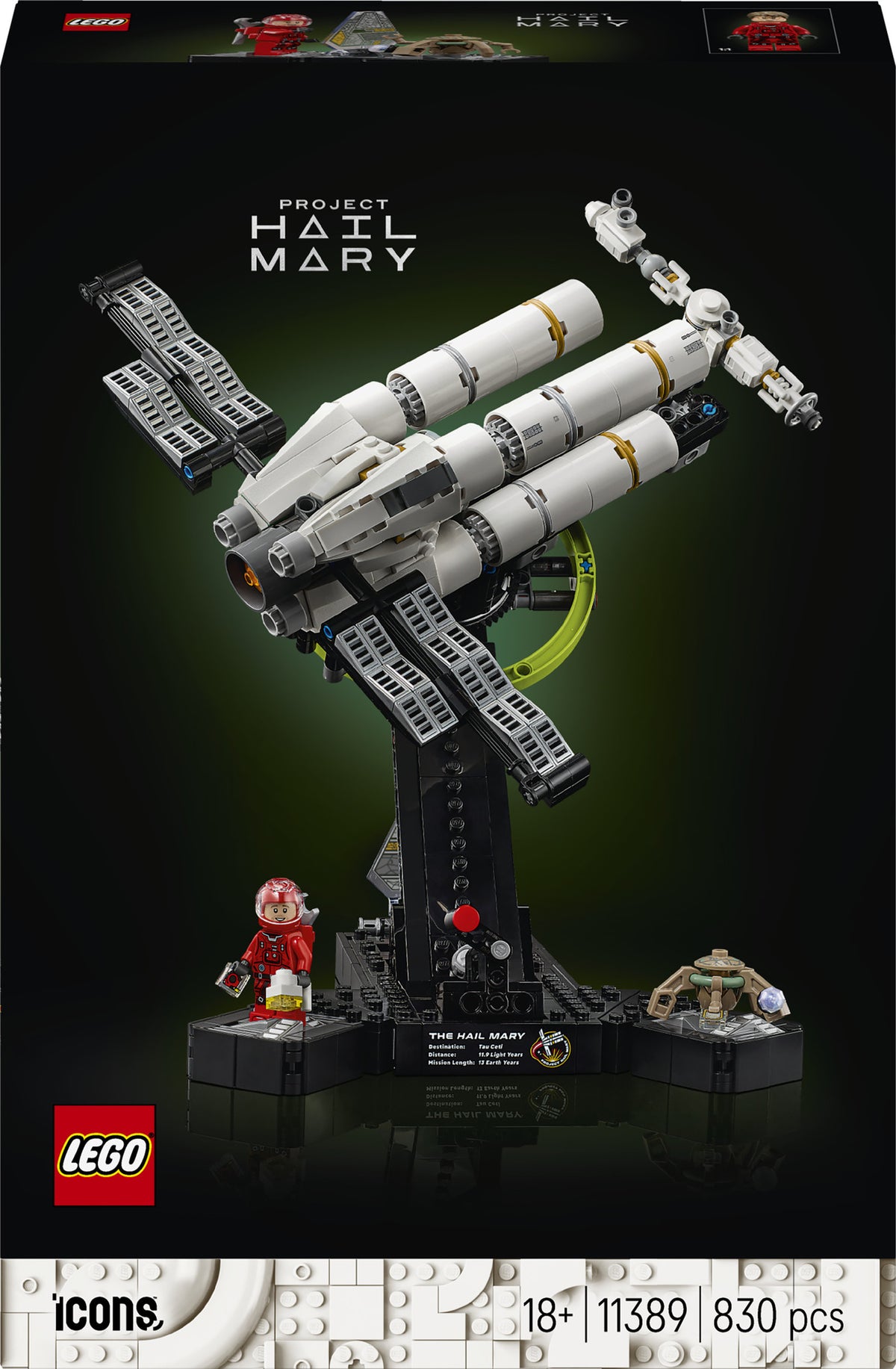 LEGO Icons 11389 Operaatio Ave Maria – tuotepakkaus