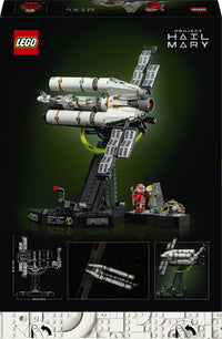 LEGO Icons 11389 Operaatio Ave Maria – avaruusalus sivulta