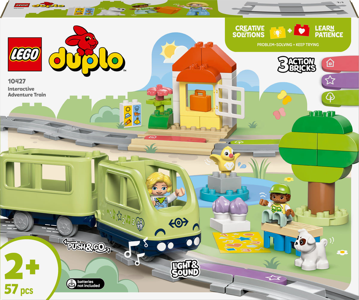 LEGO DUPLO Town 10427 – Interaktiivinen seikkailujuna – kuva 1