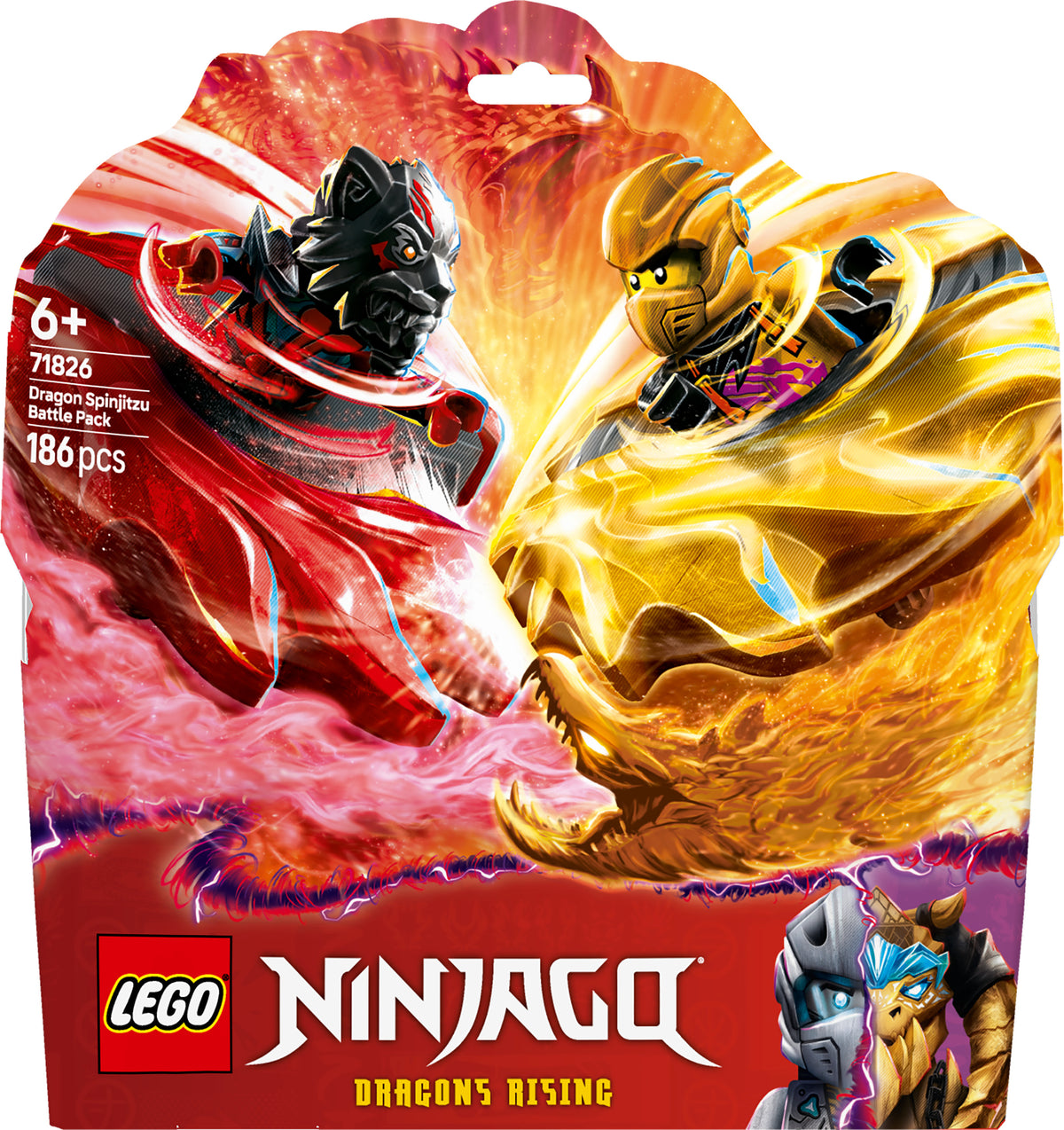 LEGO Ninjago 71826 – Spinjitzu-lohikäärmetaistelupaketti – kuva 1