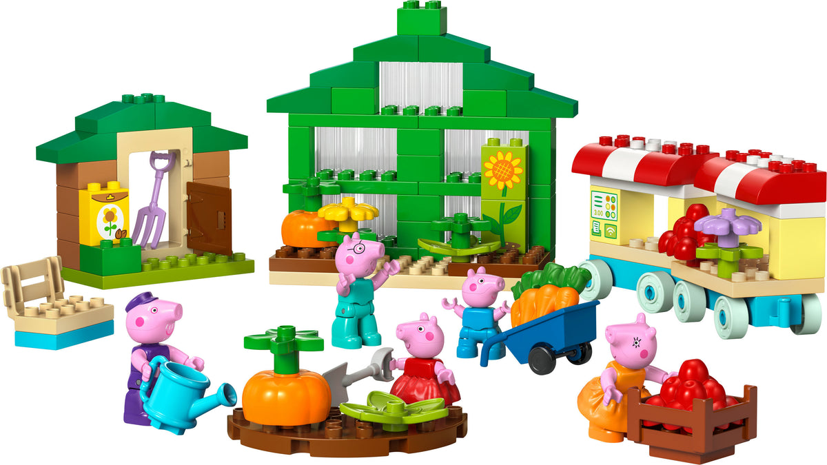 LEGO DUPLO Peppa Pig 10461 Ukkipossun puutarha ja kasvihuone – kuva 3