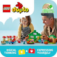 LEGO DUPLO Peppa Pig 10461 Ukkipossun puutarha ja kasvihuone – kuva 6