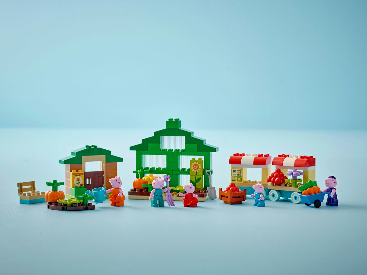 LEGO DUPLO Peppa Pig 10461 Ukkipossun puutarha ja kasvihuone – kuva 8
