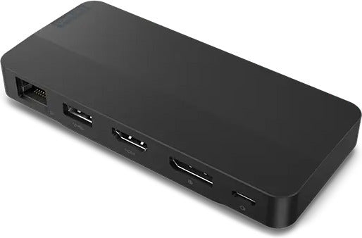 Lenovo USB-C Dual Display Travel Dock -telakointiasema – kuva 1