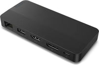 Lenovo USB-C Dual Display Travel Dock -telakointiasema – kuva 1