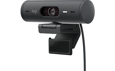 Logitech Brio 500 -web-kamera, musta – kuva 1