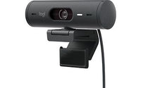 Logitech Brio 500 -web-kamera, musta – kuva 1