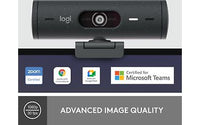 Logitech Brio 500 -web-kamera, musta – kuva 4