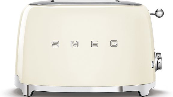 Smeg TSF01CREU -leivänpaahdin, kerman valkoinen