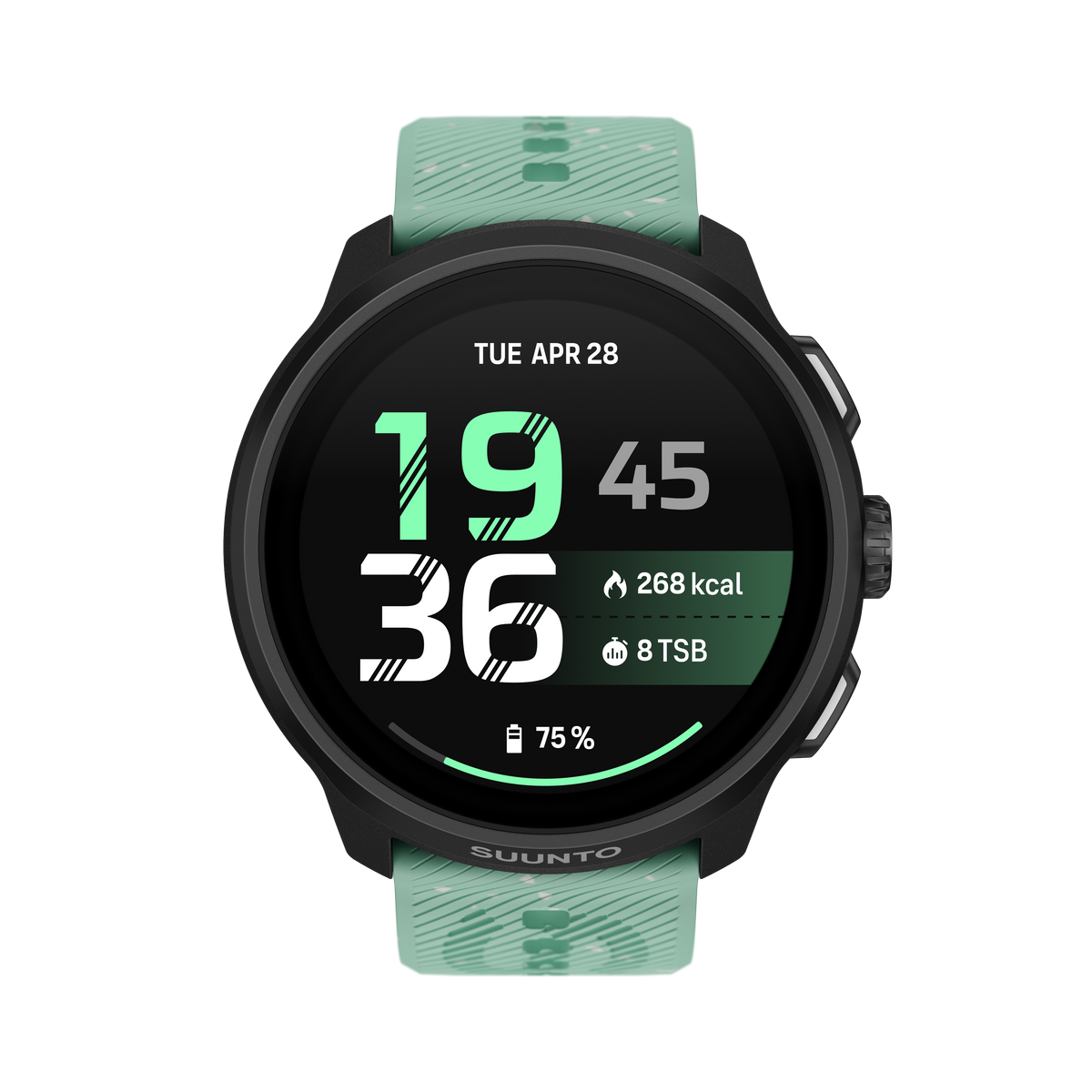 Suunto Run 2 juoksukello, 4 Gt, Aloe Green