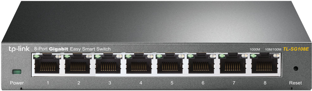 TP-LINK TL-SG108E -8-porttinen kytkin – kuva 1