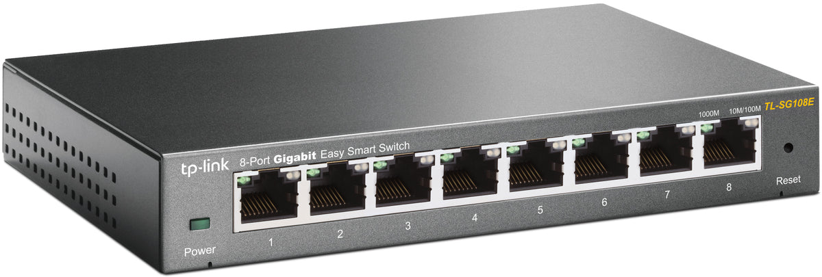 TP-LINK TL-SG108E -8-porttinen kytkin – kuva 2