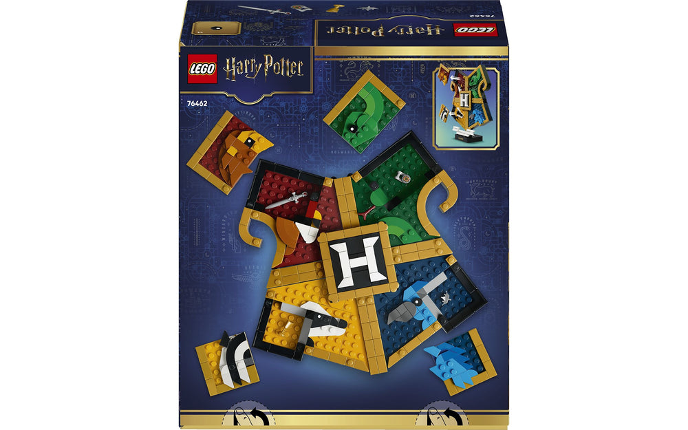 LEGO Harry Potter 76462 Tylypahkan tuvan vaakuna – kuva 2