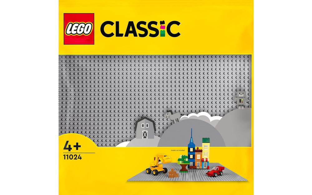 LEGO Classic 11024 - Harmaa rakennuslevy – kuva 1
